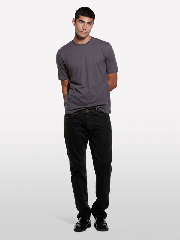 Τζιν Style 75 regular fit μπλε - τζιν regular ανδρικά | Sisley