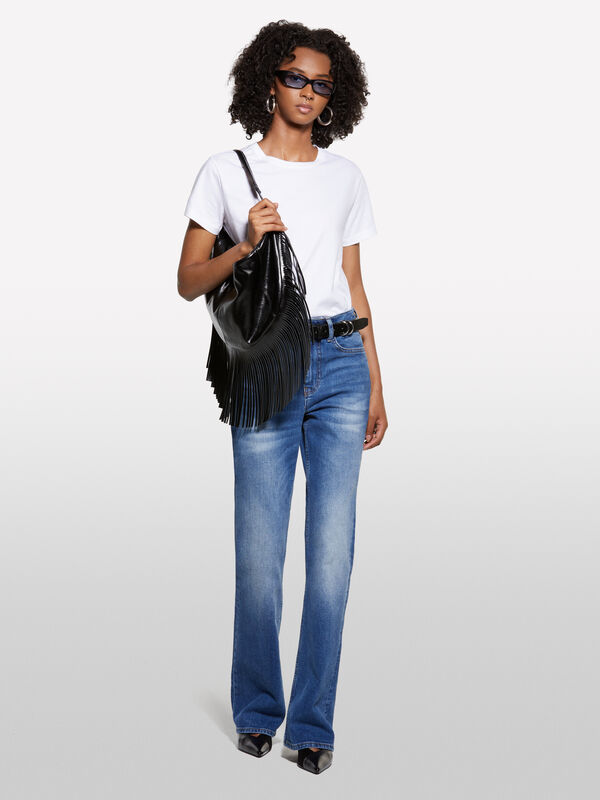 Τζιν slim fit μπλε vintage - τζιν slim fit γυναικεία | Sisley