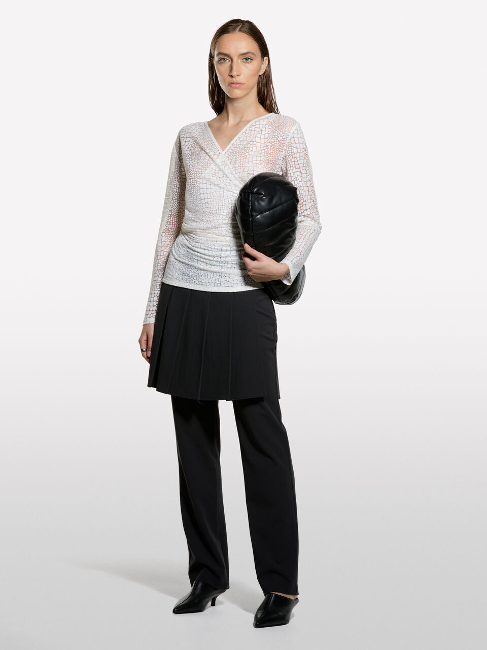 V NECK SWEATER L/S Γυναικεία image number null