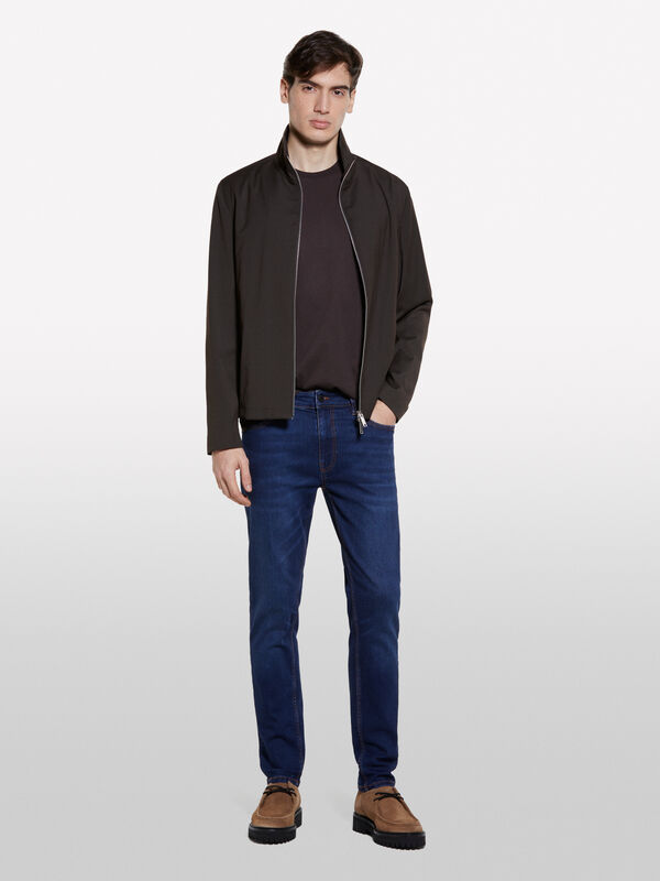 Τζιν Style 73 skinny fit μπλε - τζιν skinny fit ανδρικά | Sisley