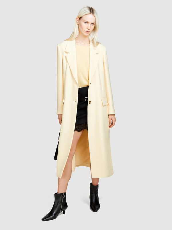 Τρενσκότ μονόπετο - παλτό γυναικεία | Sisley