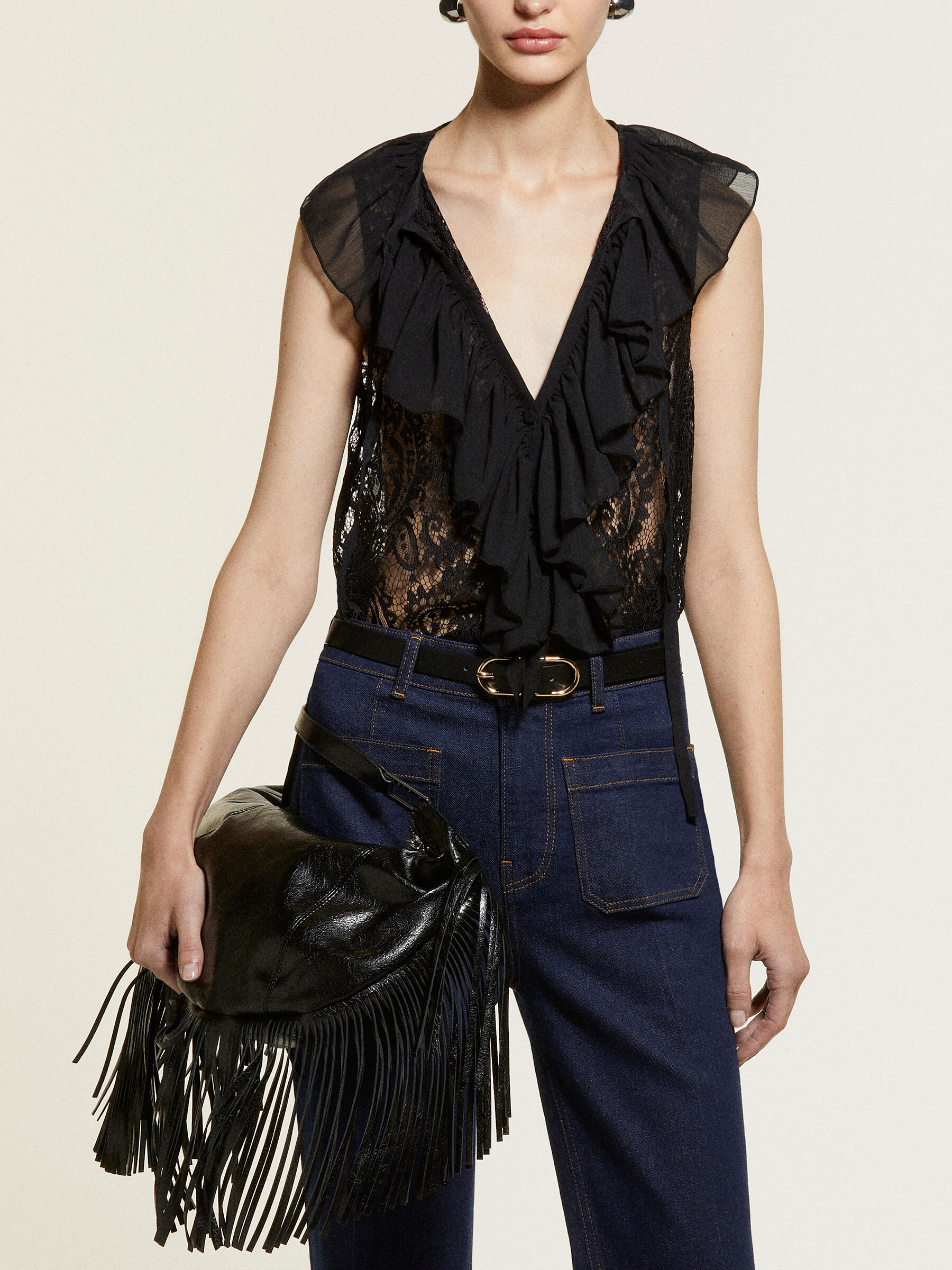 SLEEVELESS SHIRT Γυναικεία image number null