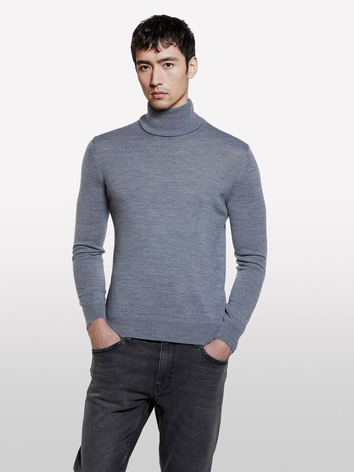 TURTLE NECK SWEATER Ανδρικά
