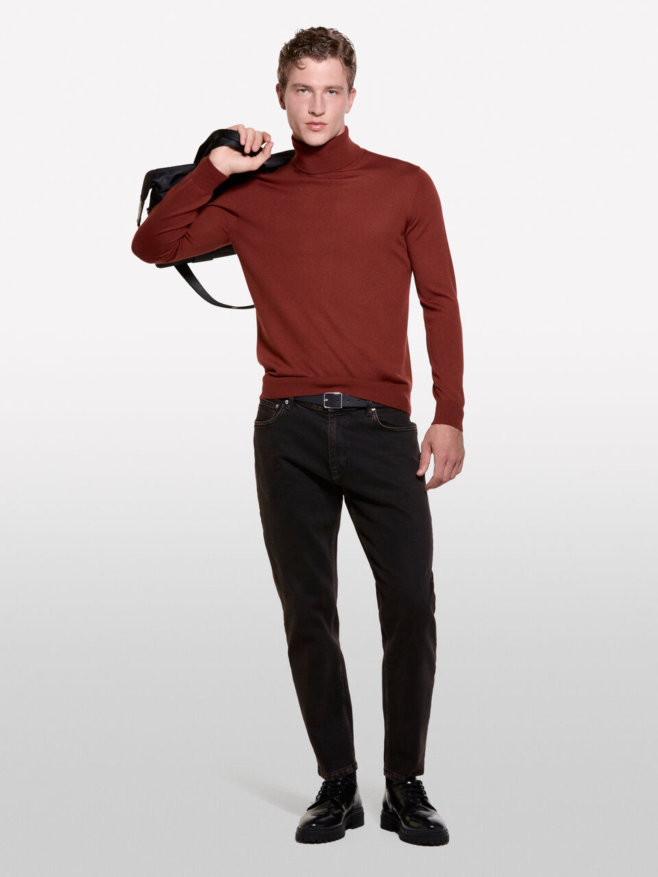 TURTLE NECK SWEATER Ανδρικά image number null