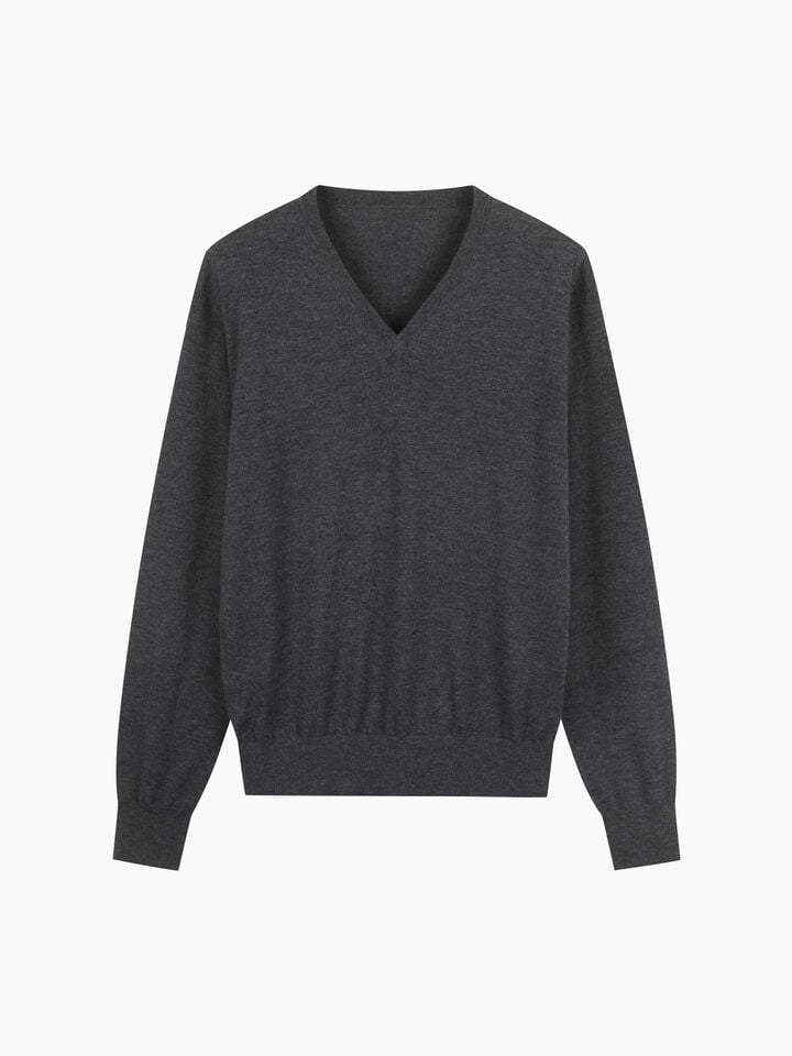 V NECK SWEATER L/S Γυναικεία