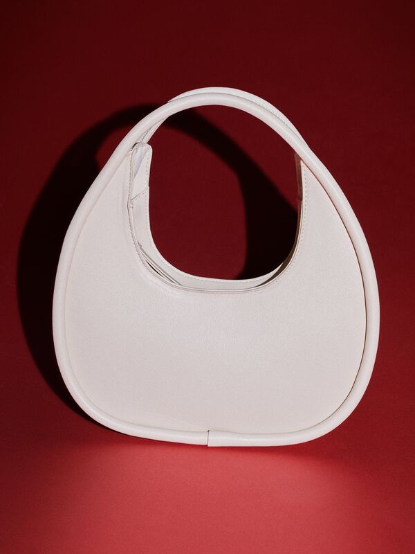 Hobo bag άκαμπτη - τσάντες κρεμαστές και ώμου γυναικείες | Sisley