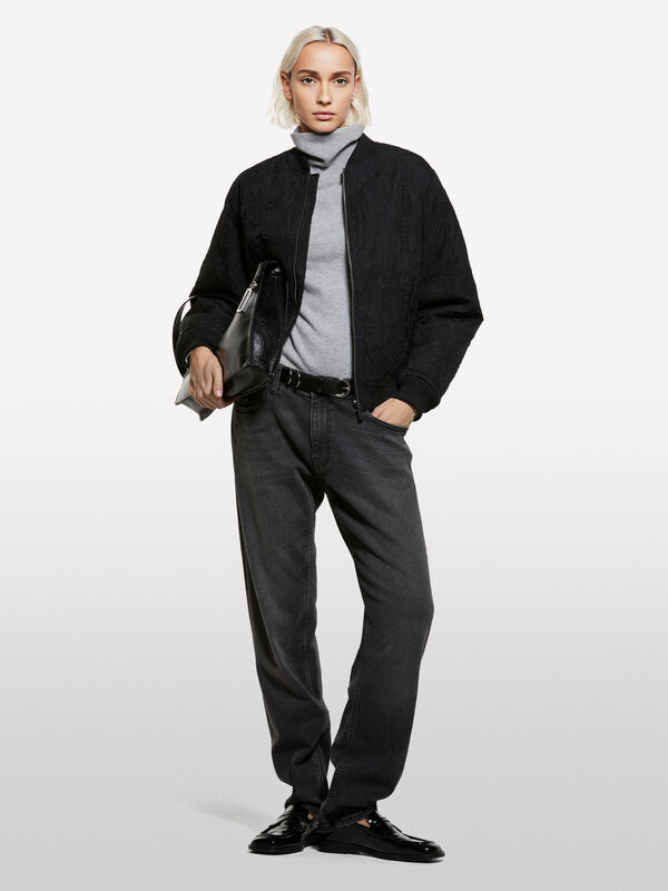 Bomber &kappa;&epsilon;&nu;&tau;&eta;&mu;έ&nu;&omicron; &mu;&epsilon; &epsilon;&pi;έ&nu;&delta;&upsilon;&sigma;&eta; - &mu;&pi;&omicron;&upsilon;&phi;ά&nu; &kappa;&alpha;&iota; &sigma;&alpha;&kappa;ά&kappa;&iota;&alpha; &gamma;&upsilon;&nu;&alpha;&iota;&kappa;&epsilon;ί&alpha; | Sisley