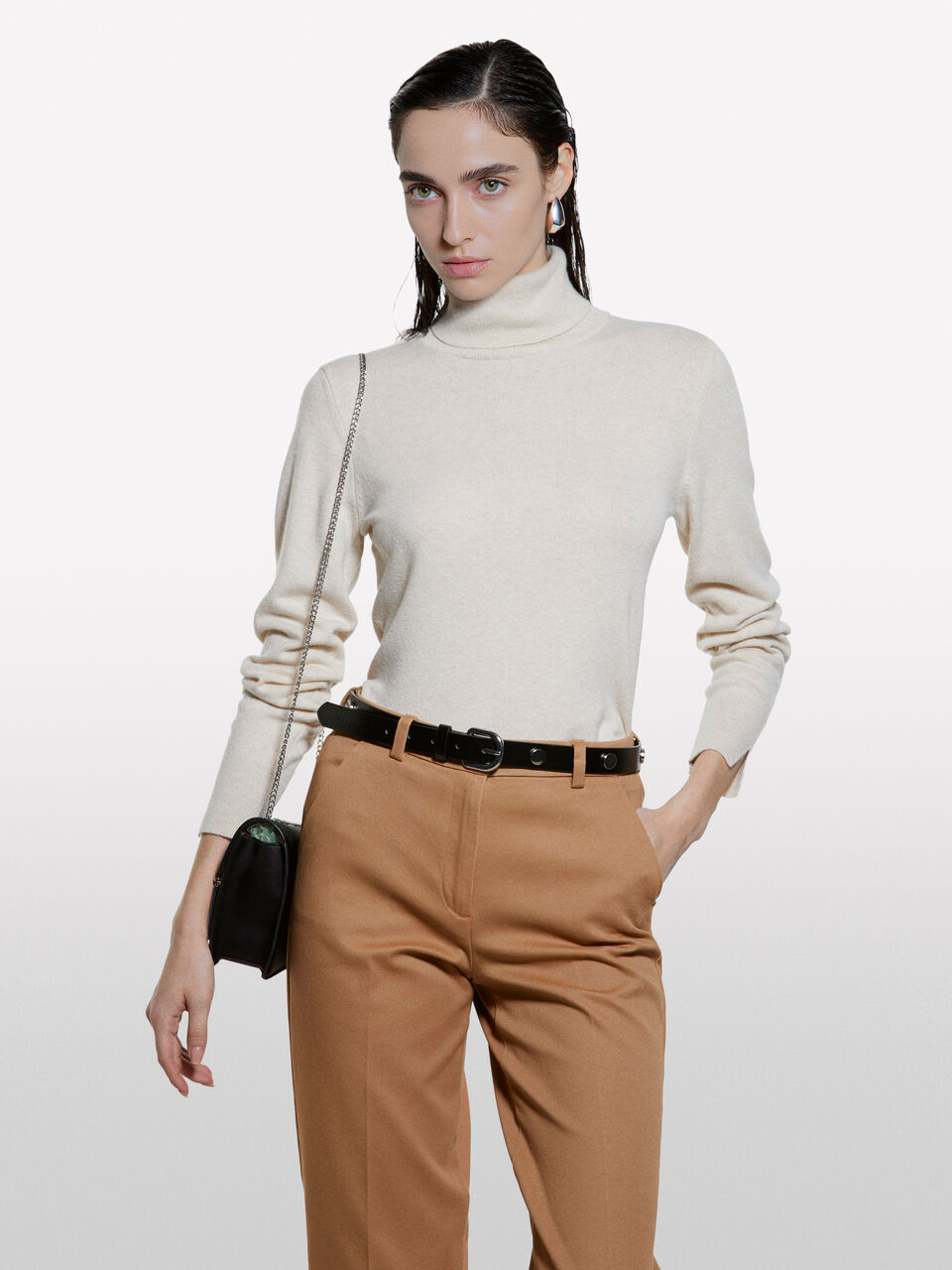 TURTLE NECK SWEATER Γυναικεία image number null