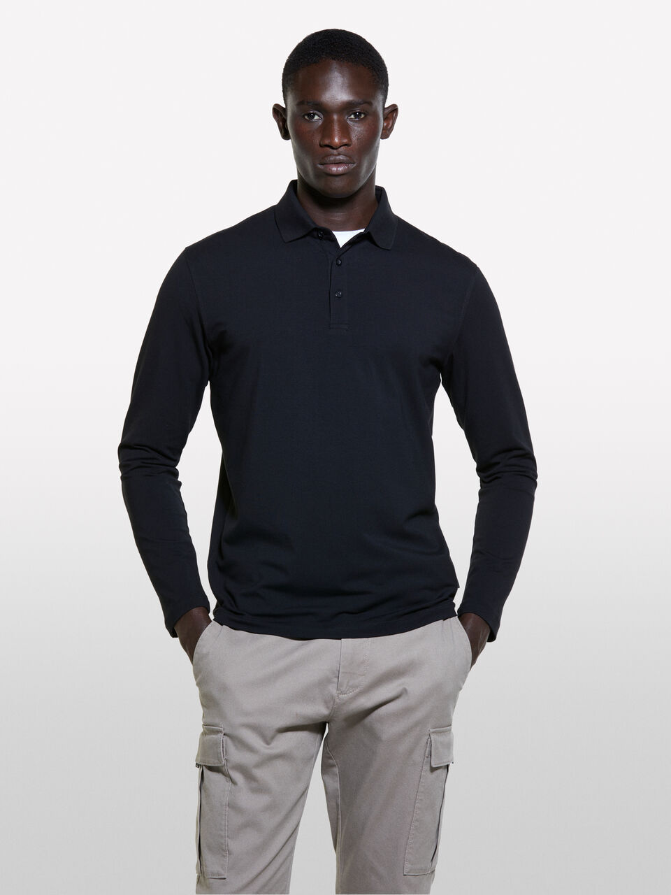 L/S POLO SHIRT &Alpha;&nu;&delta;&rho;&iota;&kappa;ά image number null
