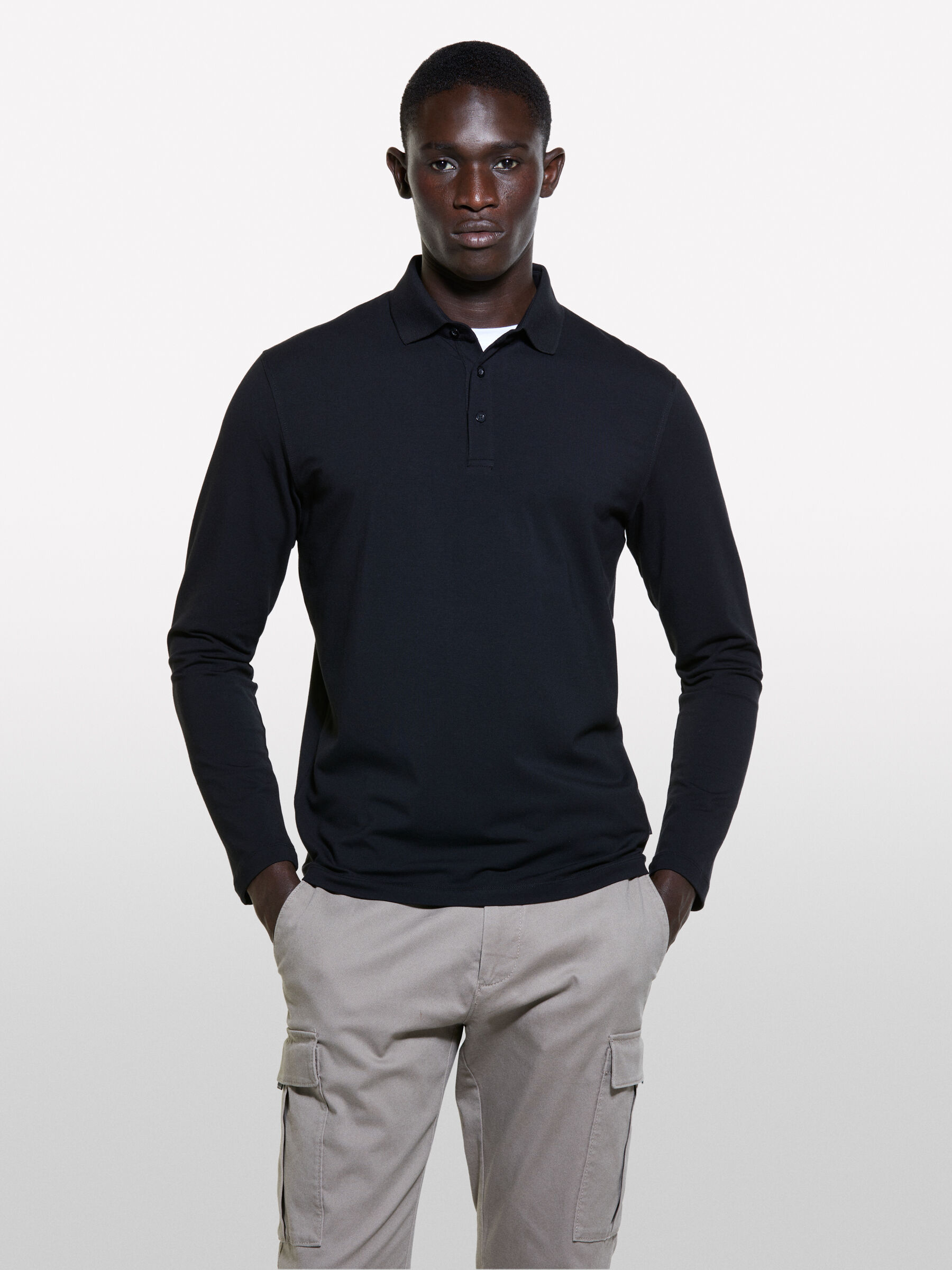 L/S POLO SHIRT &Alpha;&nu;&delta;&rho;&iota;&kappa;ά image number null