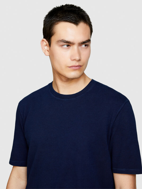 Μπλούζα πικέ - μπλουζάκια κοντομάνικα ανδρικά | Sisley