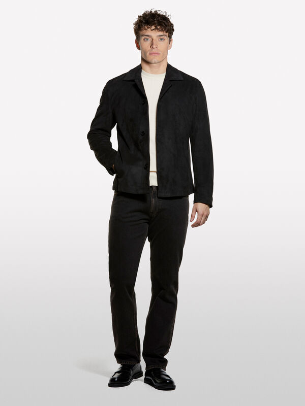 Μπλούζα μπεζ regular fit με λαιμόκοψη - μπλούζες με λαιμόκοψη ανδρικές | Sisley