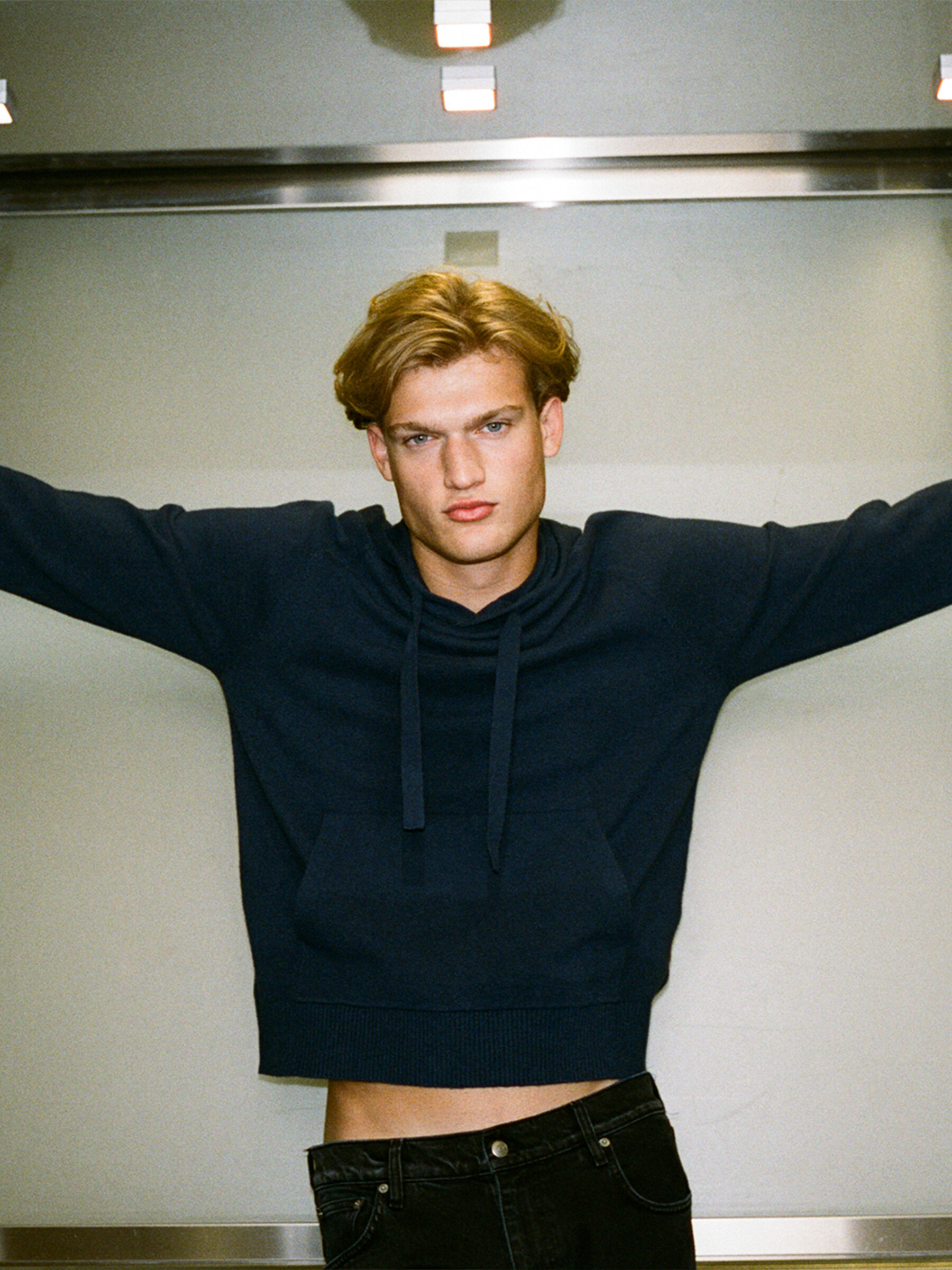 SWEATER W/HOOD Ανδρικά image number null