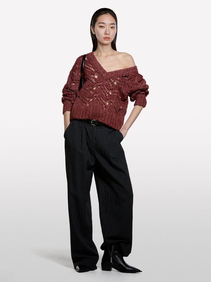 V NECK SWEATER L/S &Gamma;&upsilon;&nu;&alpha;&iota;&kappa;&epsilon;ί&alpha;