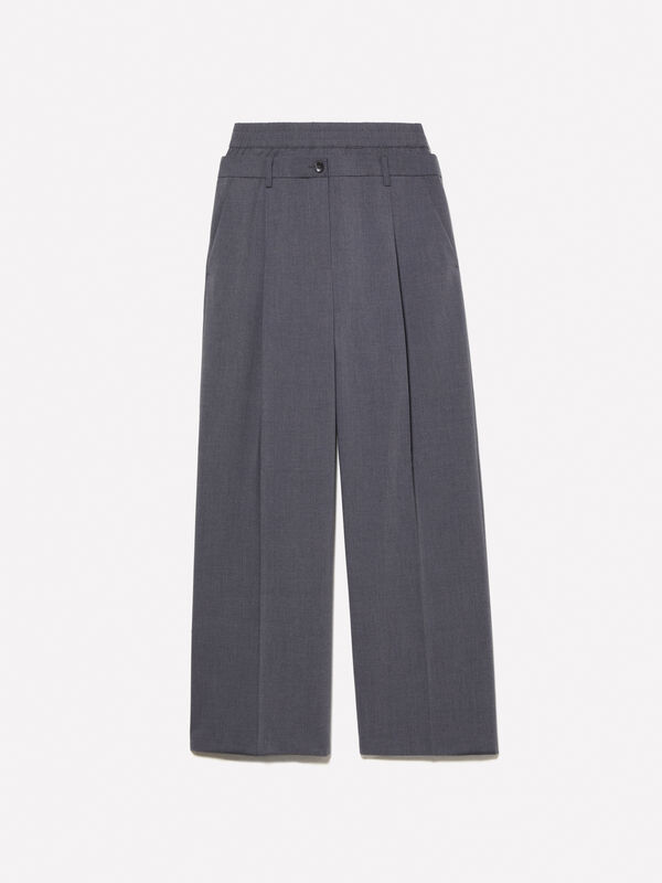 TROUSERS - παντελόνια καμπάνα γυναικεία | Sisley