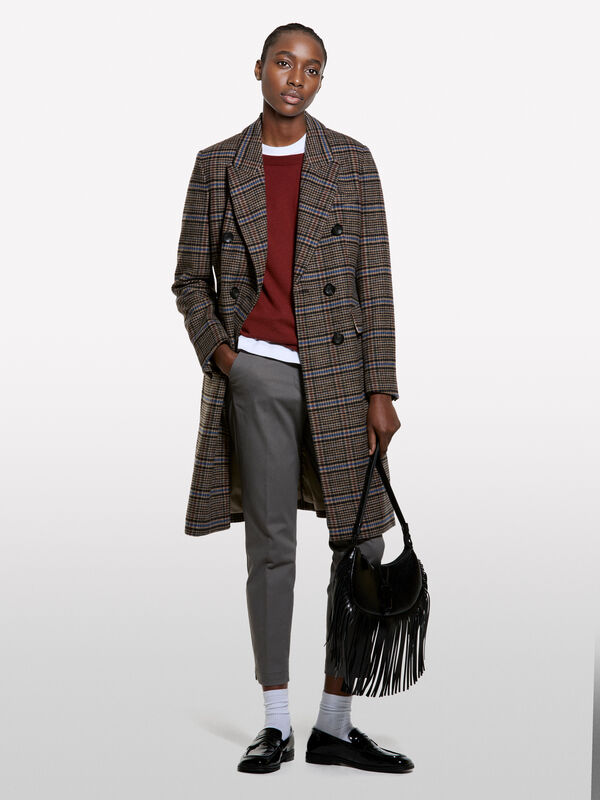 Τσίνο slim fit γκρι σκούρο - παντελόνια chinos γυναικεία | Sisley