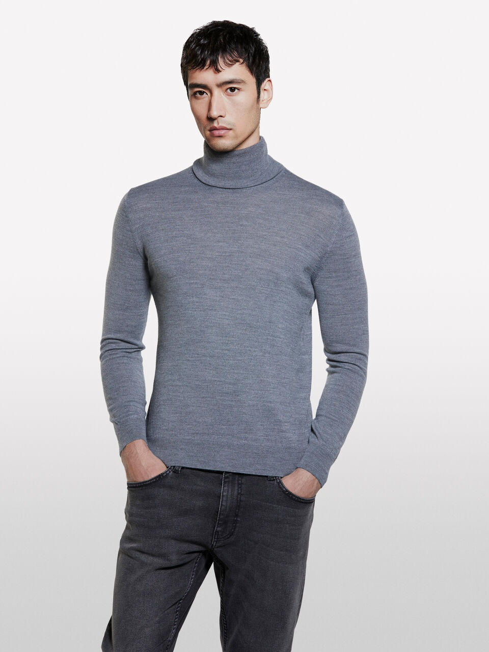 TURTLE NECK SWEATER Ανδρικά image number null