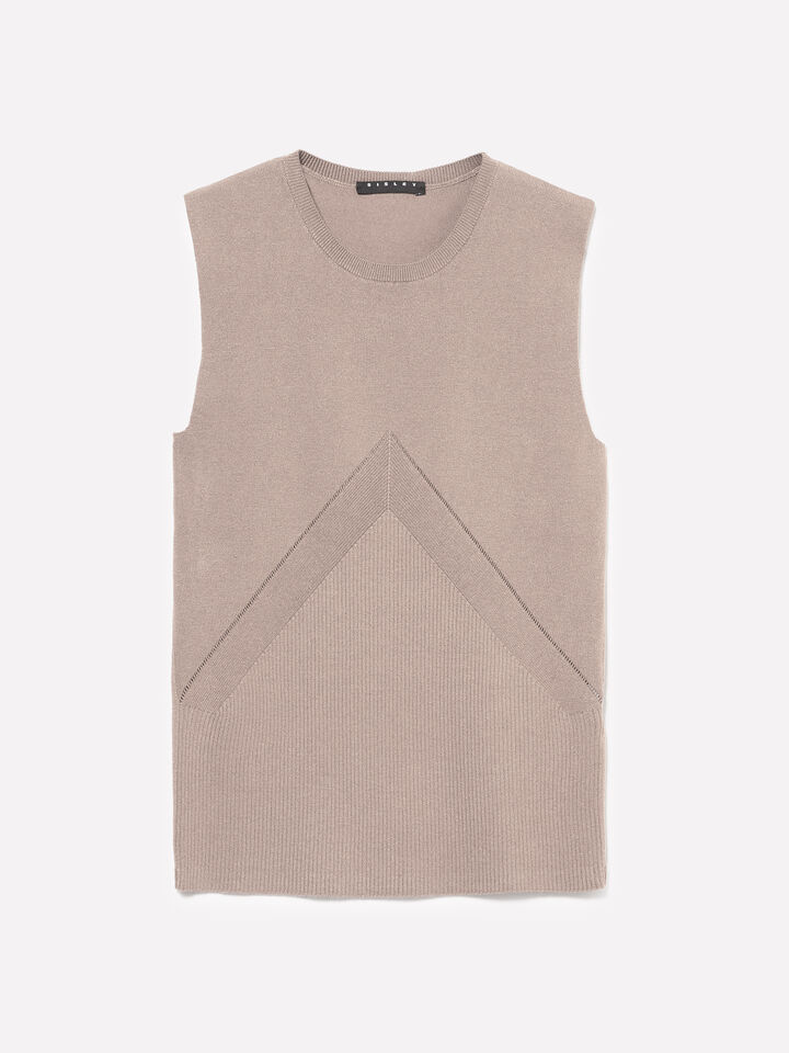 SLEEVELESS SWEATER &Gamma;&upsilon;&nu;&alpha;&iota;&kappa;&epsilon;ί&alpha;