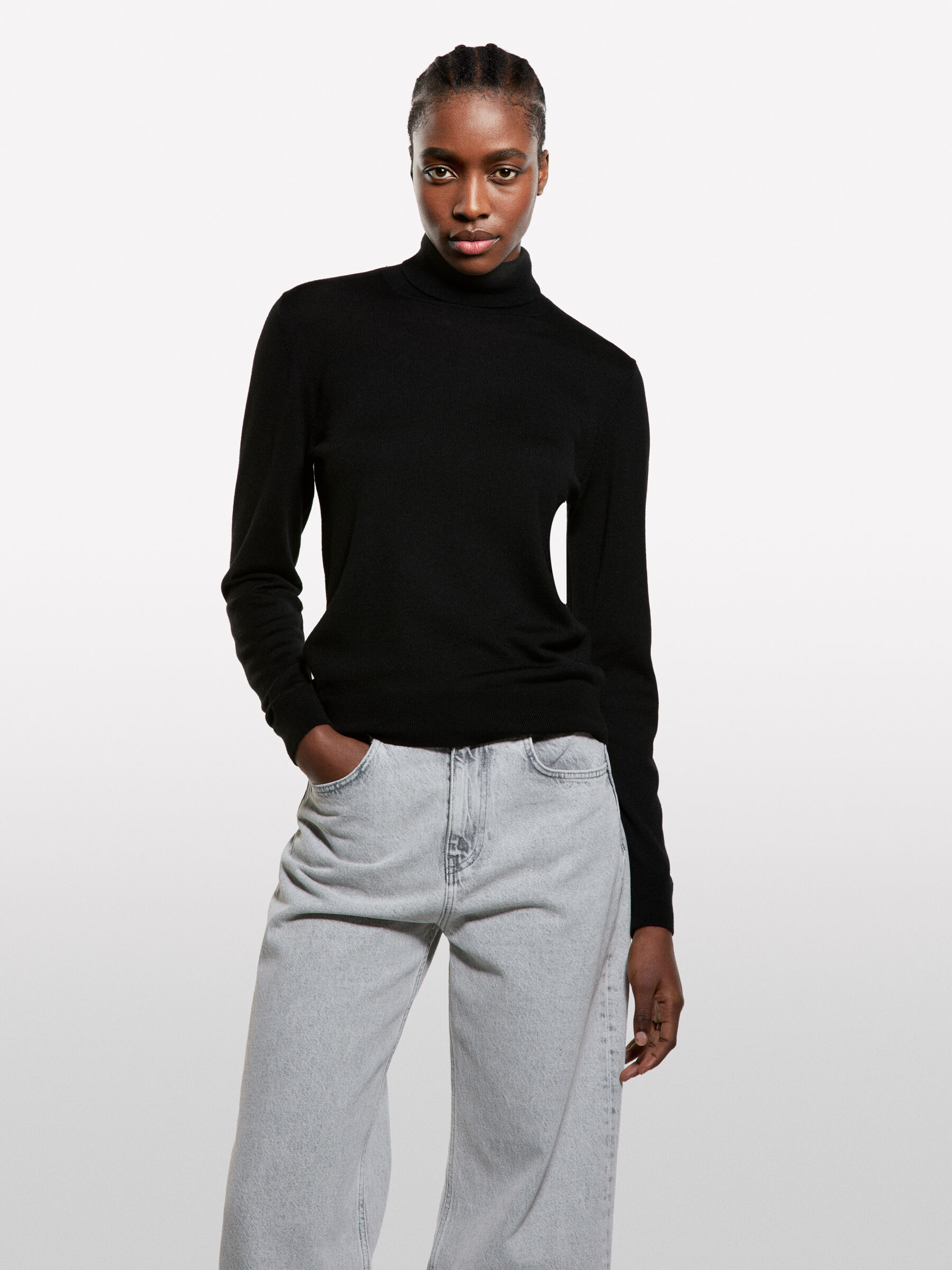 TURTLE NECK SWEATER Γυναικεία image number null