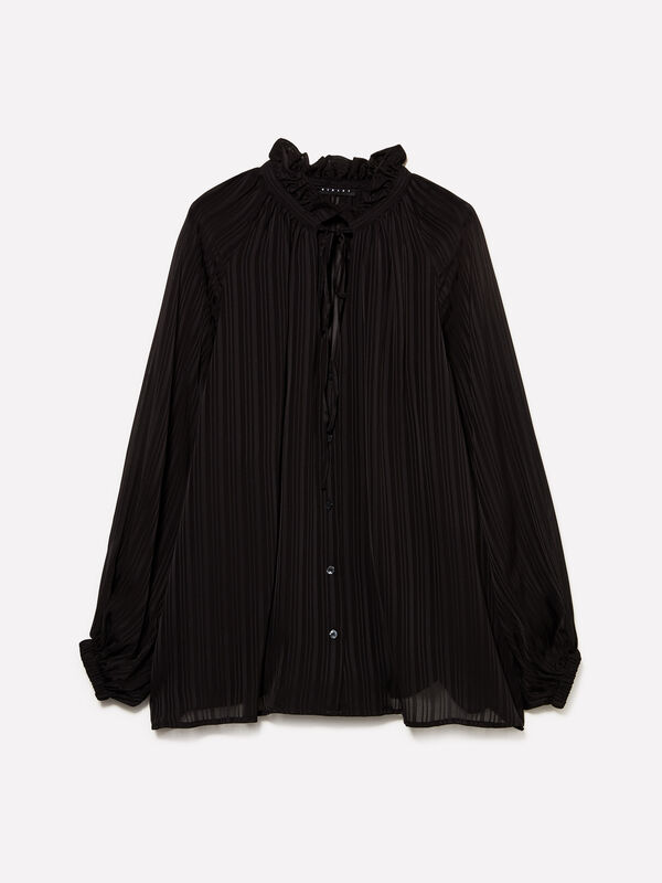 Μπλούζα ζακάρ ριγέ - μπλούζες γυναικείες | Sisley