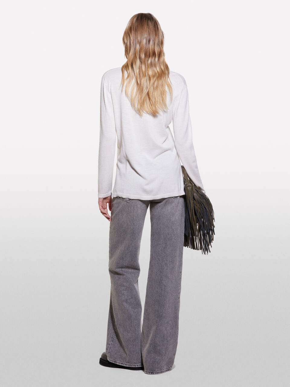 V NECK SWEATER L/S Γυναικεία image number null