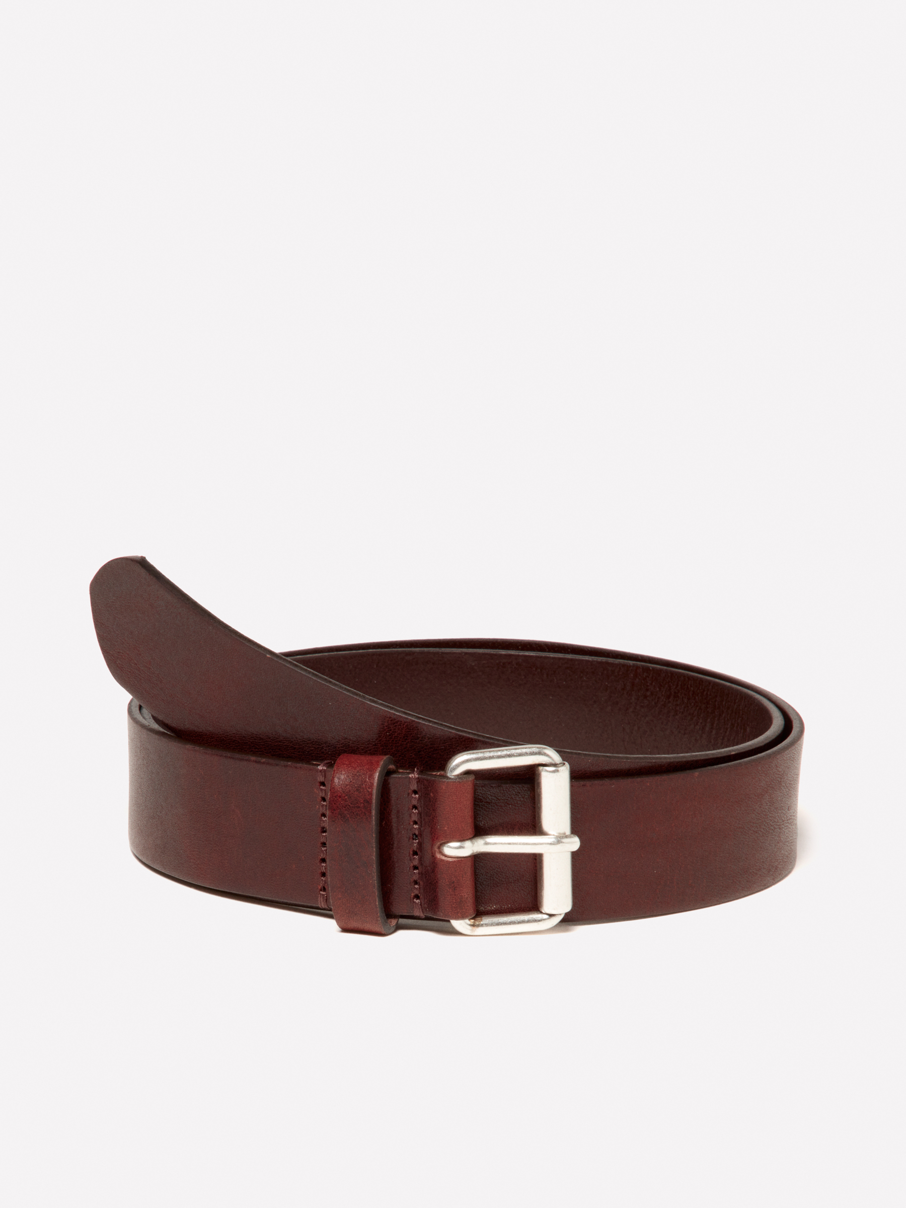 Sisley - Brauner Gürtel Aus 100% Leder, Mann, Braun, Größe: L