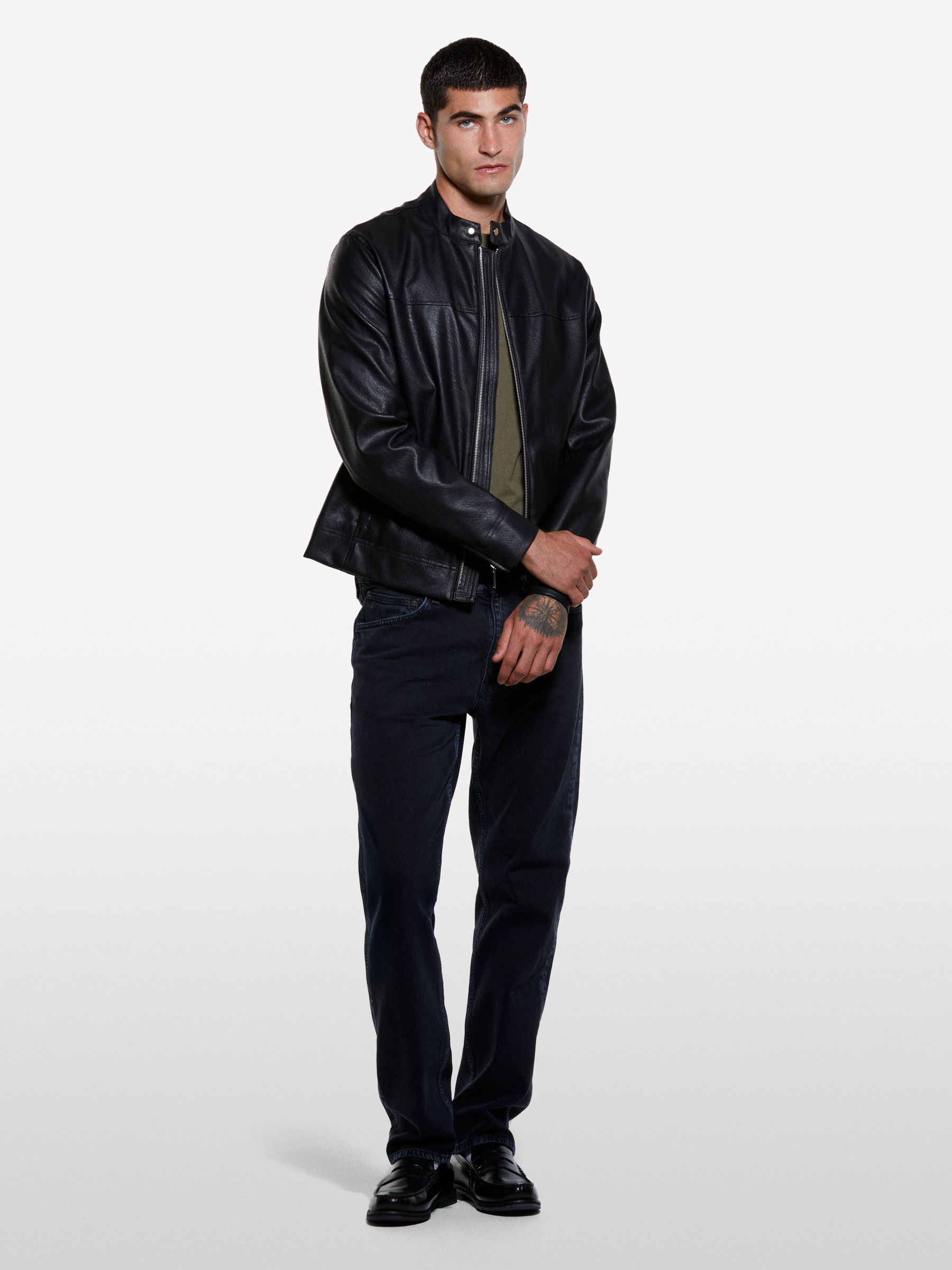 Sisley - Black Style 75 Regular Fit Jeans, Homme, Noir, Taille: 40