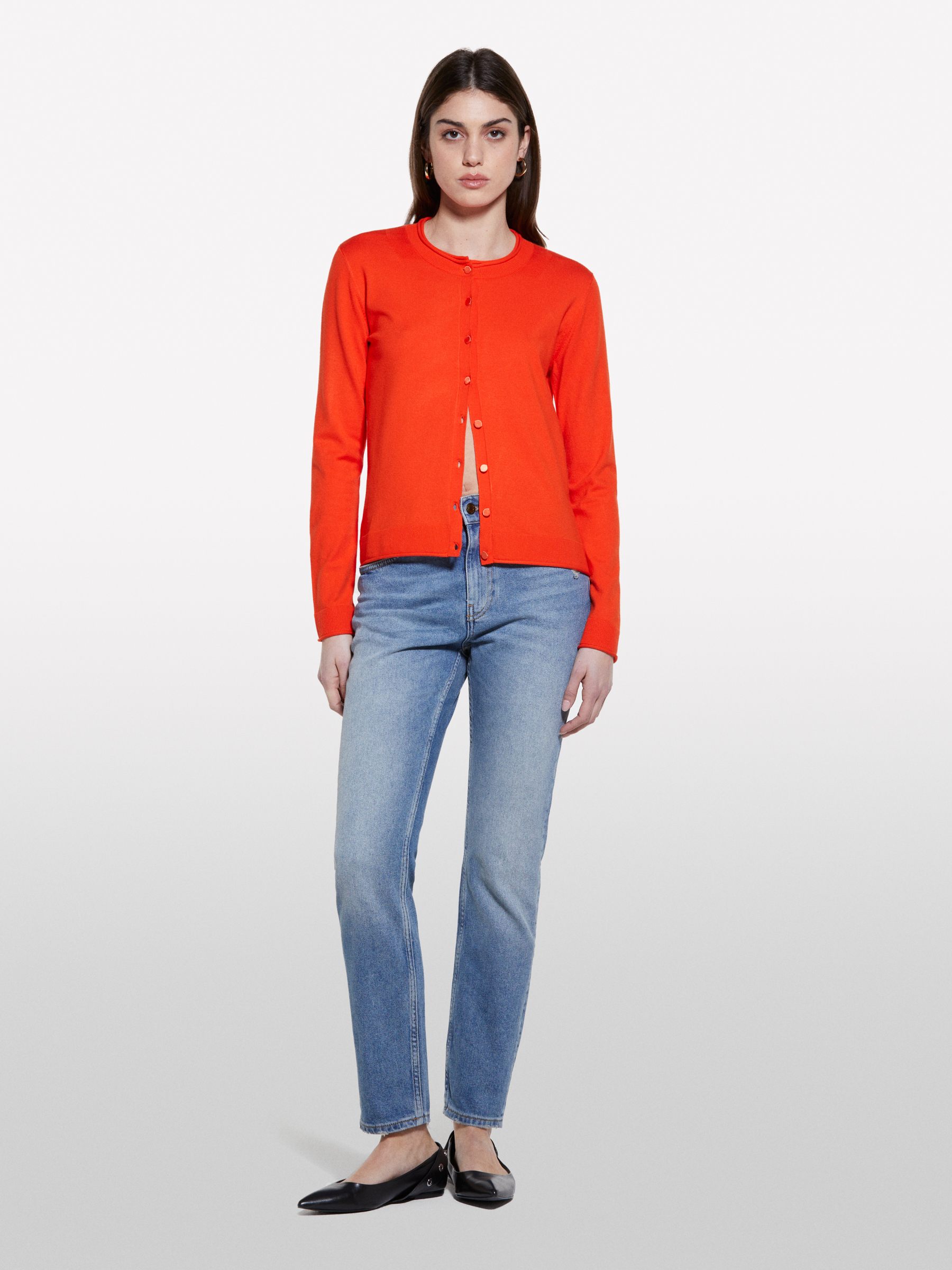 Τζιν Style 70 slim fit λευκό