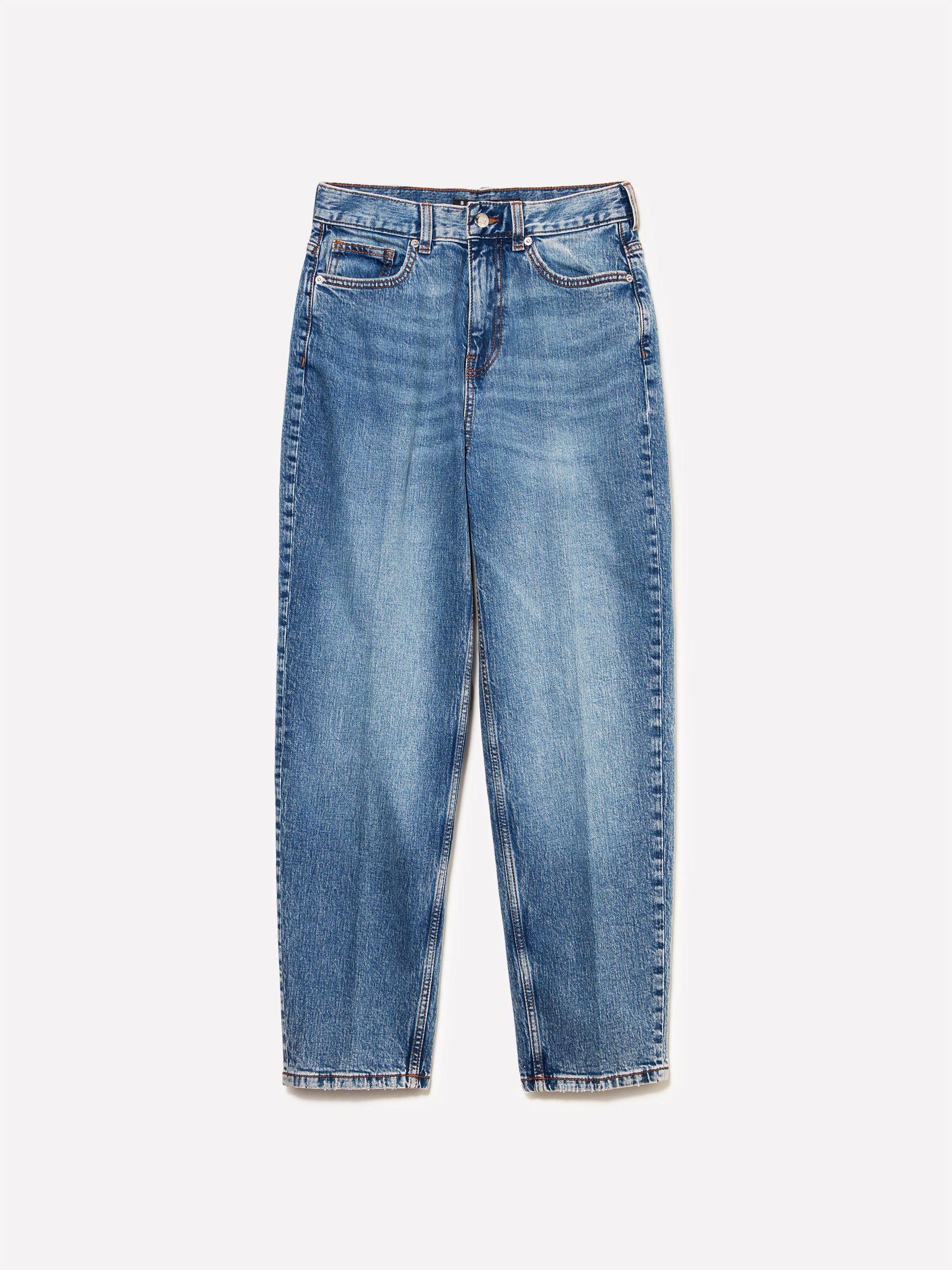 Τζιν Style 69 mom fit μπλε