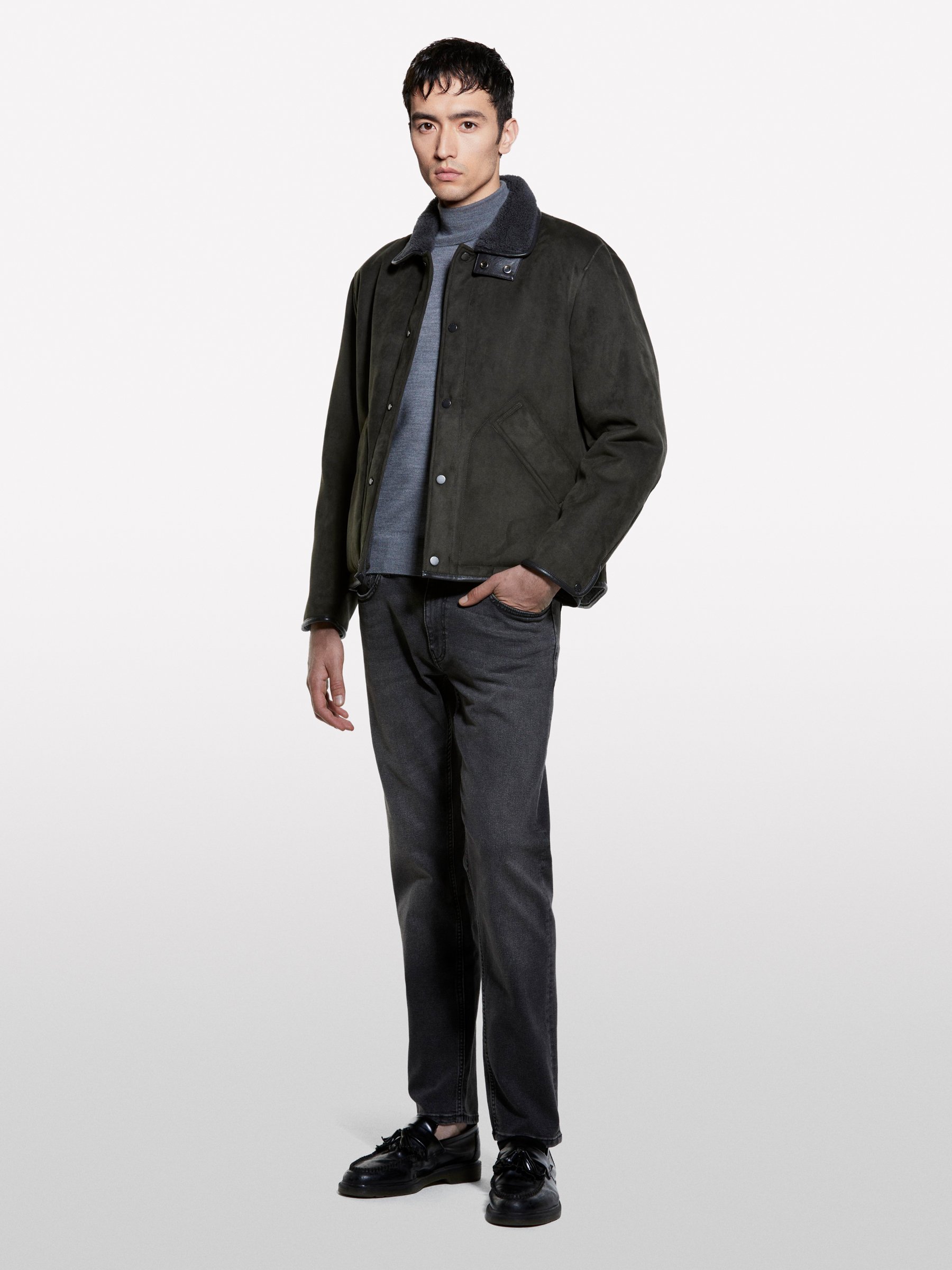 Sisley - Jean Slim Noir Style 74, Homme, Noir, Taille: 40