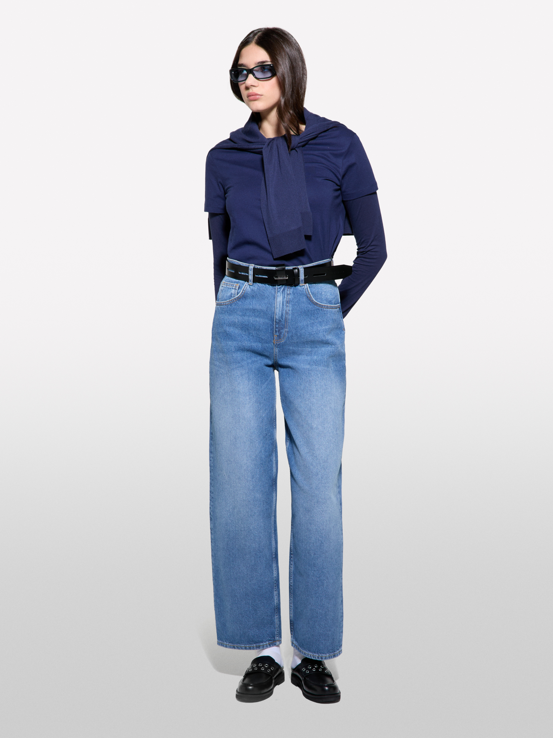Τζιν baggy fit ανοιχτό